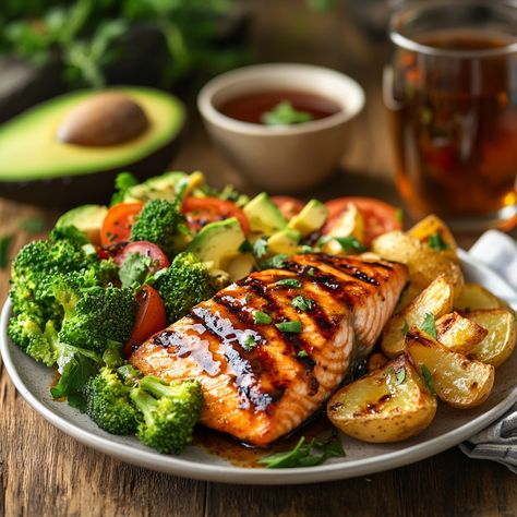 Grilled Salmon