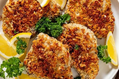 Pork Chops Baked Taters